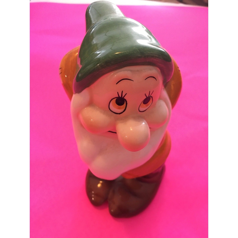 Vintage Porcelain Disney Snow White Bashful the Dwarf rare